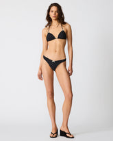 DARLING DOT BIKINI BOTTOM BLACK MULTI