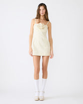 PEONY DRESS PRISTINE IVORY