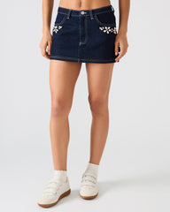 BRIELLIA SKIRT BIJOU BLUE