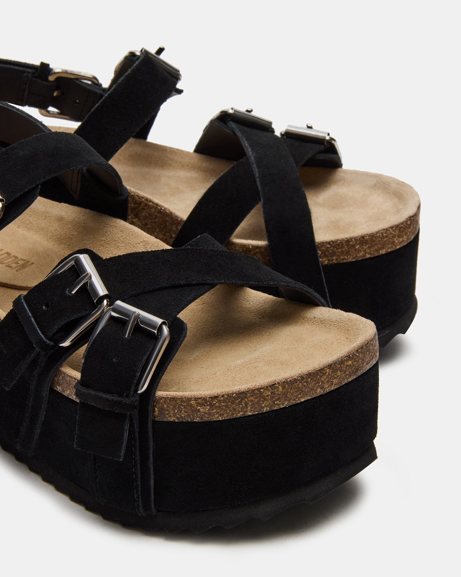 KIWI BLACK SUEDE